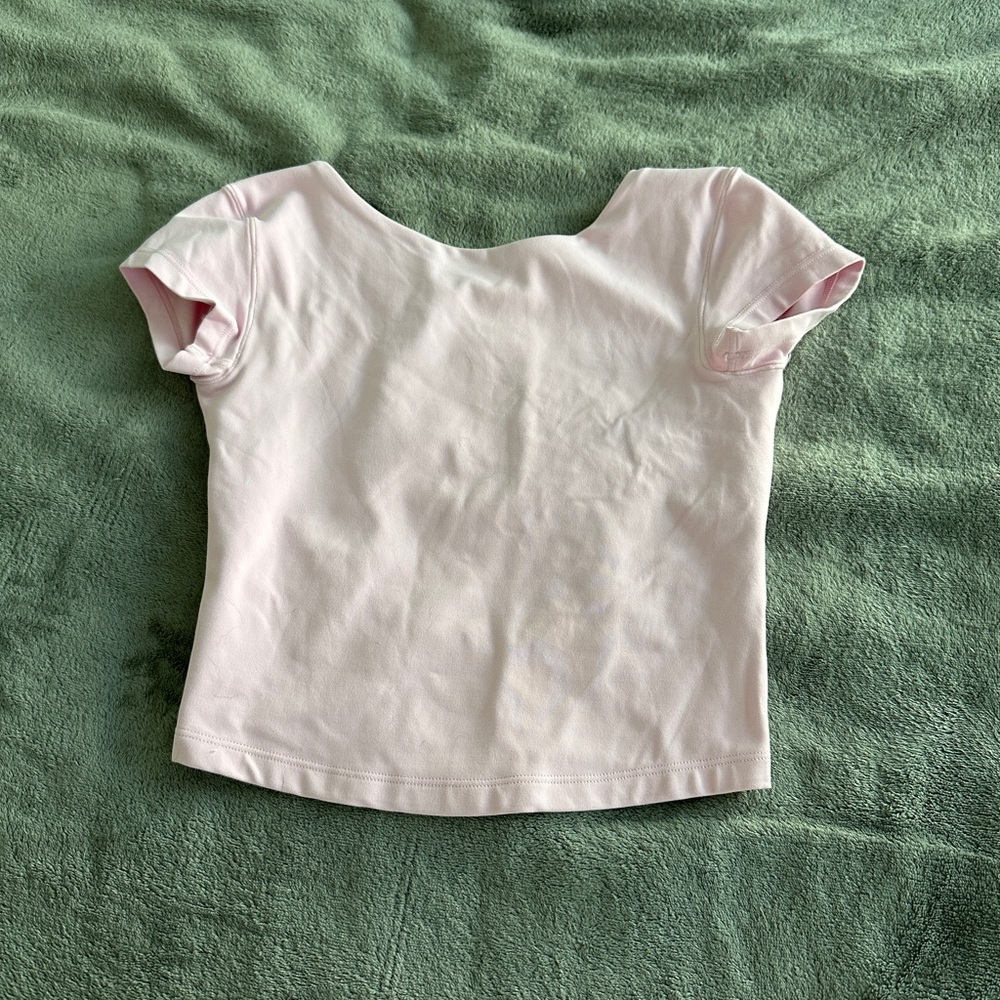Aerie Ballerina Pink low back top